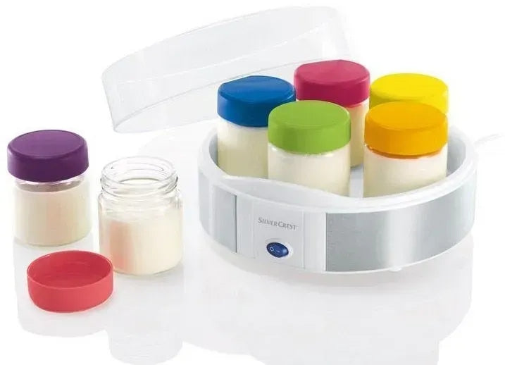 NEW HOME YOGURT MAKER SIlverCrest FOR GIFT Manufacturer code 4260018038167