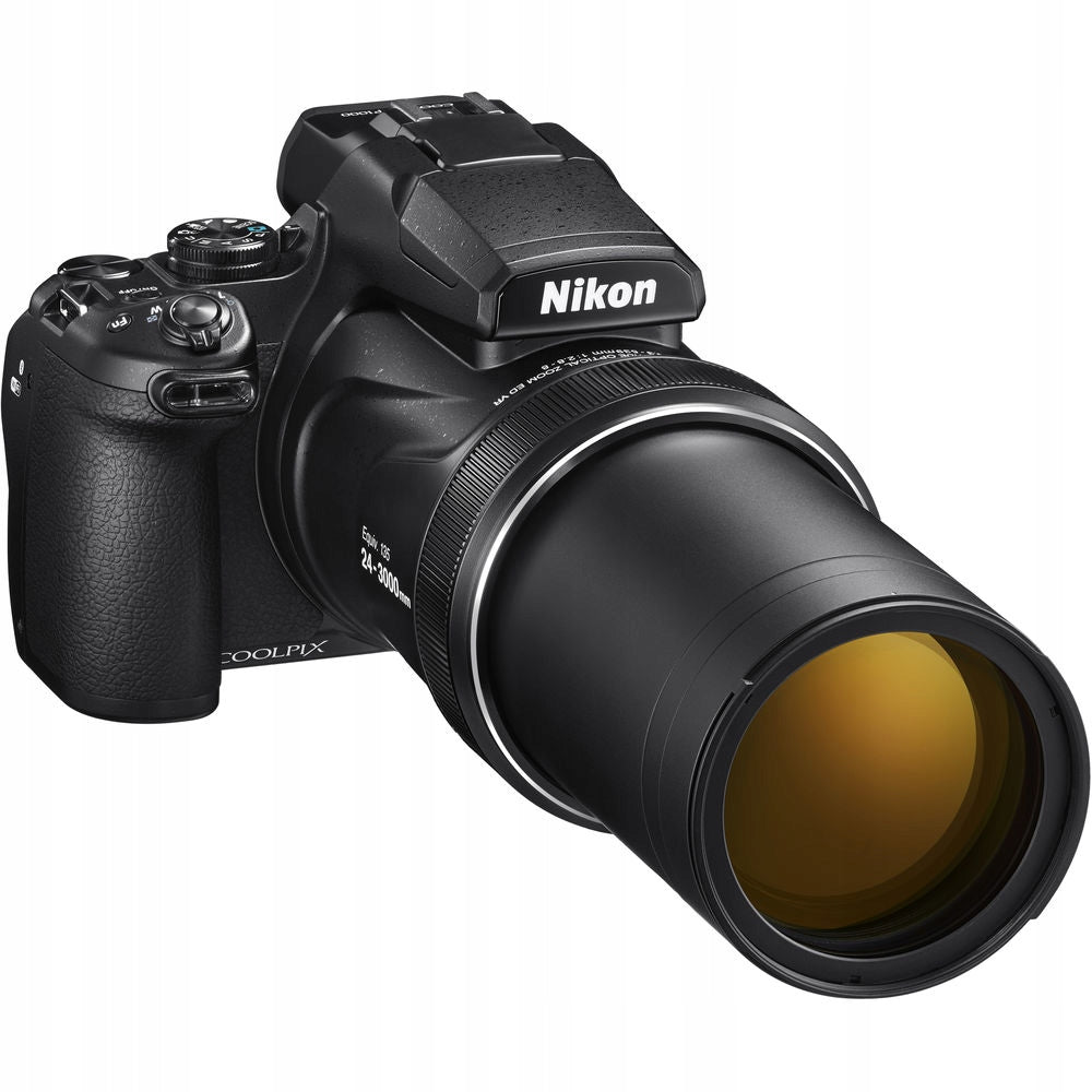 NEW NIKON COOLPIX P1000 BLACK 125x ZOOM! Manufacturer code VQA060EA