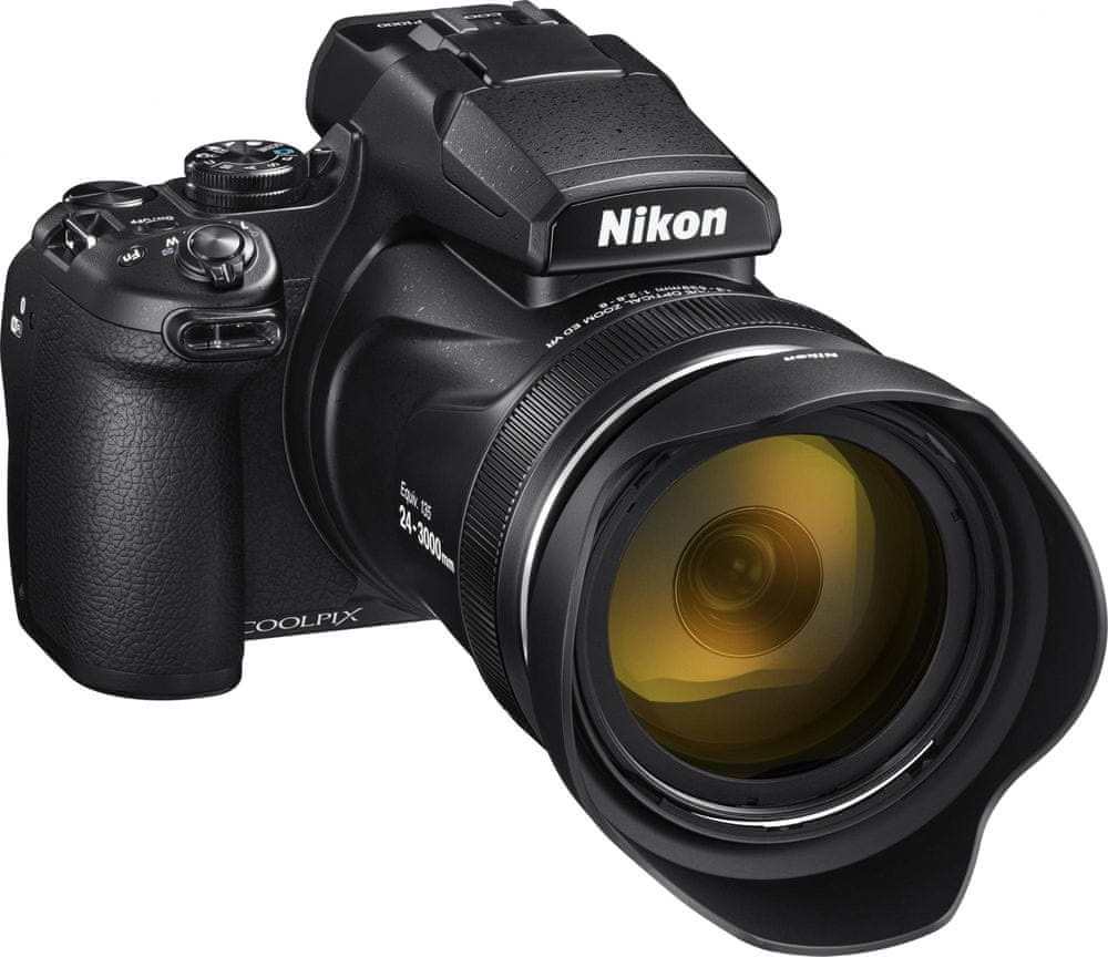 NEW NIKON COOLPIX P1000 BLACK 125x ZOOM! Packaging status original