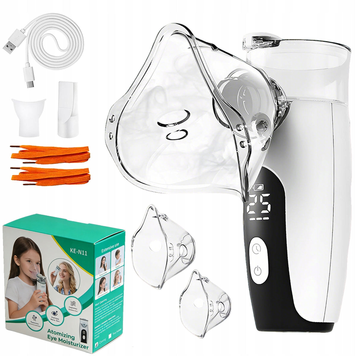 NEW Portable Nebulizer Inhaler For Adult Children Mesh Quiet
