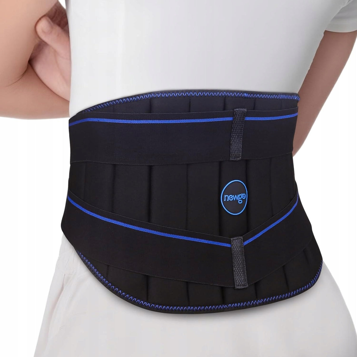 NEWGO WRAP COOLING BELT BACK PAIN COMPRESSION sciatica 108x22CM