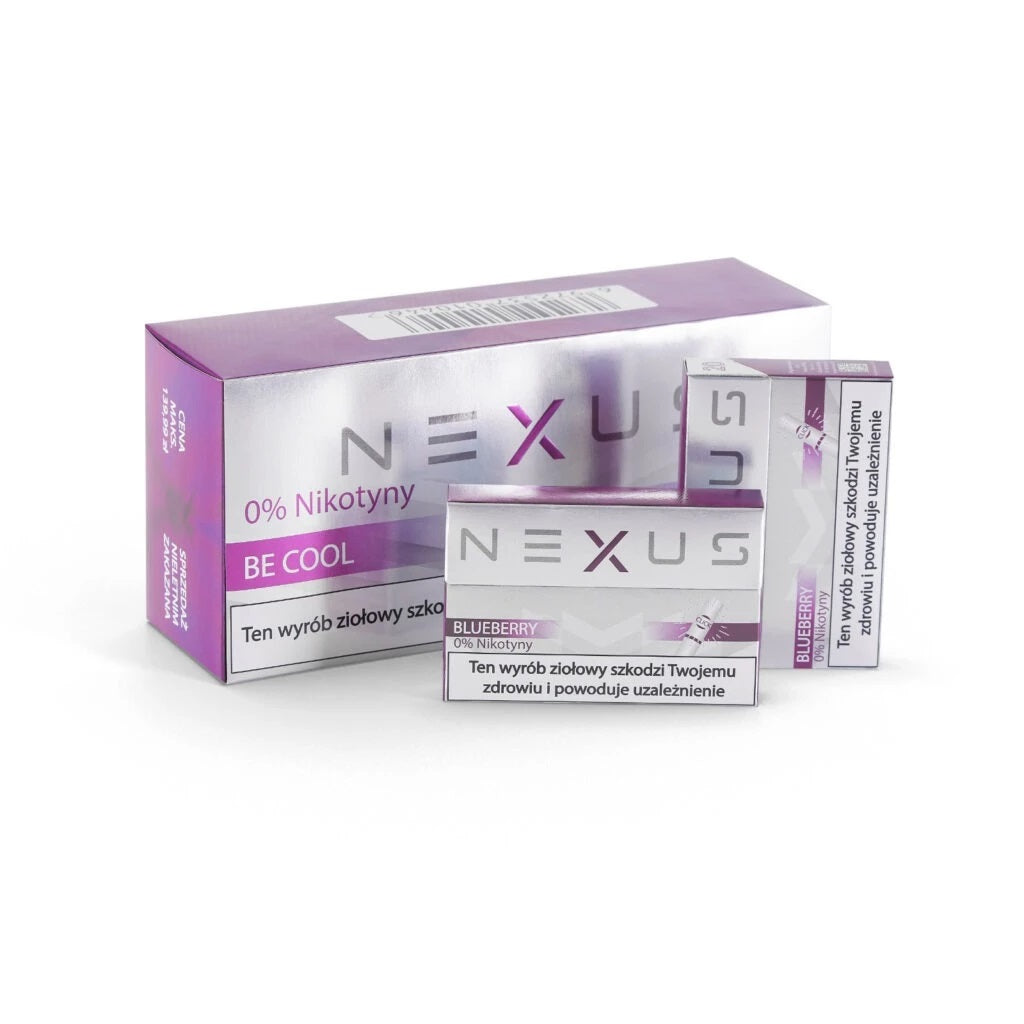 NEXUS BLUEBERRY FREE cartridges compatible with IQOS (NOT for Iqos Iluma)