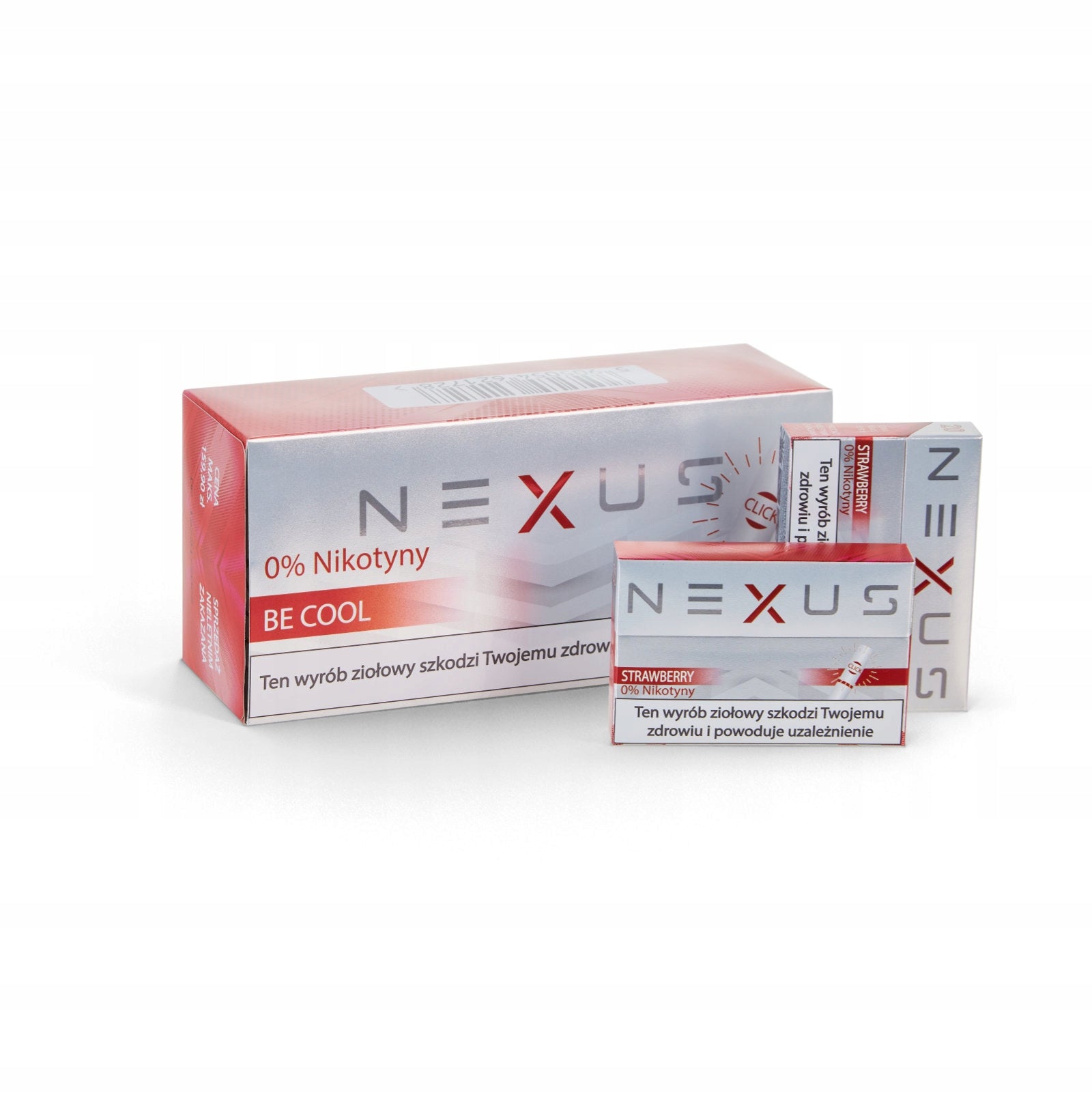 NEXUS STRAWBERRY FREE cartridges compatible with IQOS (NOT for Iqos Iluma)