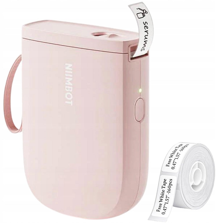 NIIMBOT D11_H pink label printer 15 mm + 1 roll Packaging status original
