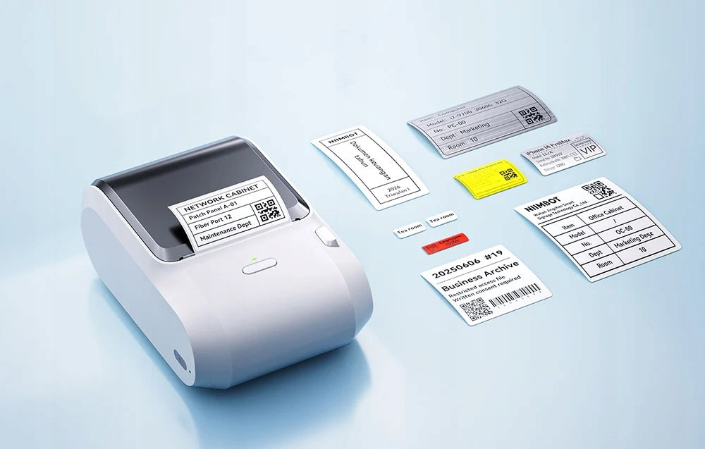 NIIMBOT Portable Bluetooth Label Printer For Barcode Stickers Manufacturer code Drukarka termotransferowa etykiet Niimbot M3