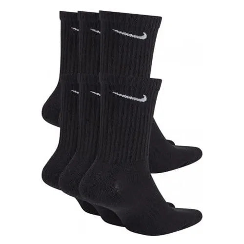 NIKE Socks set of 6 pairs of cotton high for training black ros. 34-38 Manufacturer code 4894165430088