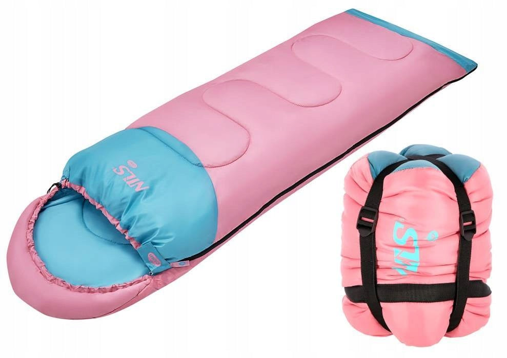 NILS NC2007 SLEEPING BAG PINK JUNIOR 60x180 cm Manufacturer code 15-04-125