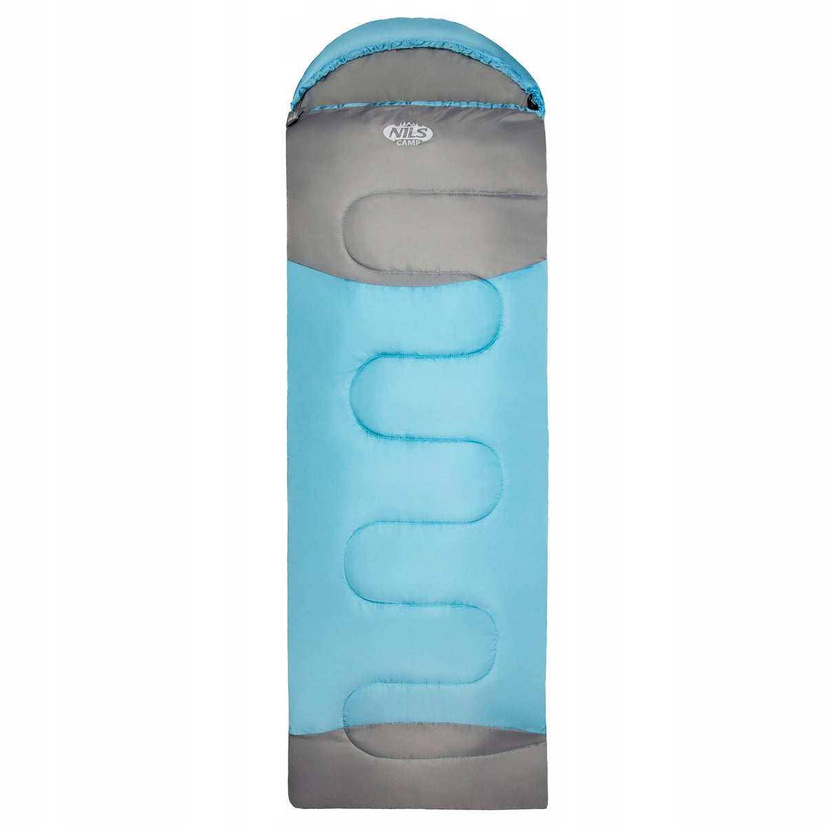 NILS NC2008 SLEEPING BAG BLUE-GREY SIZE. M 75X205 CM Brand Nils Camp