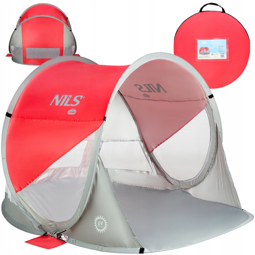 NILS Self Deploying Beach Tent With UV Filter