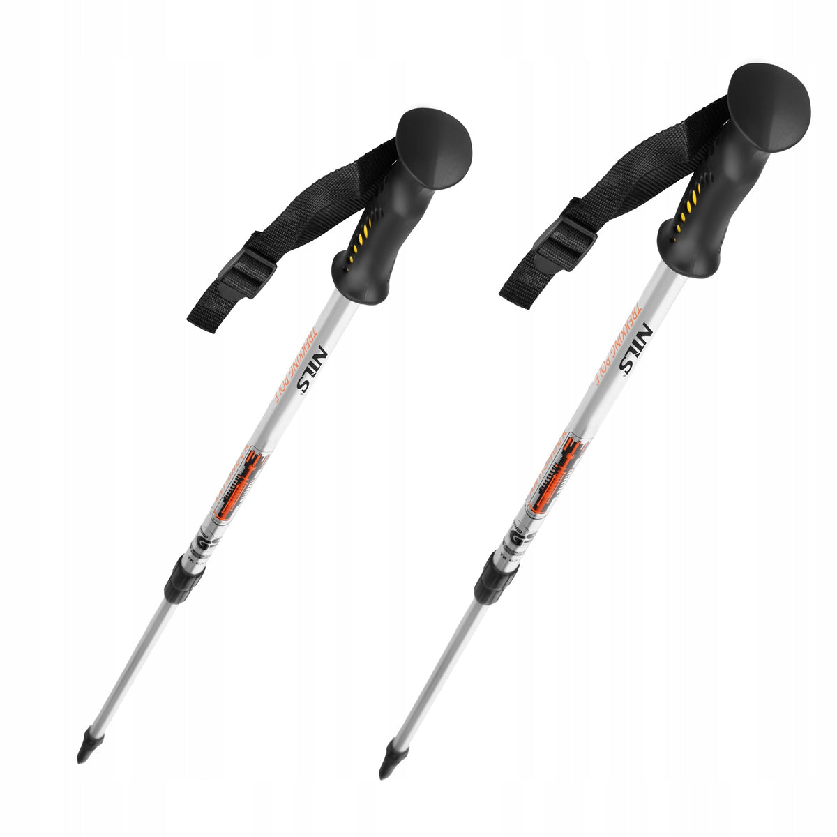 NILS TK631 NORDIC WALKING POLES TREKKING POLES 65-135 CM Brand Nils