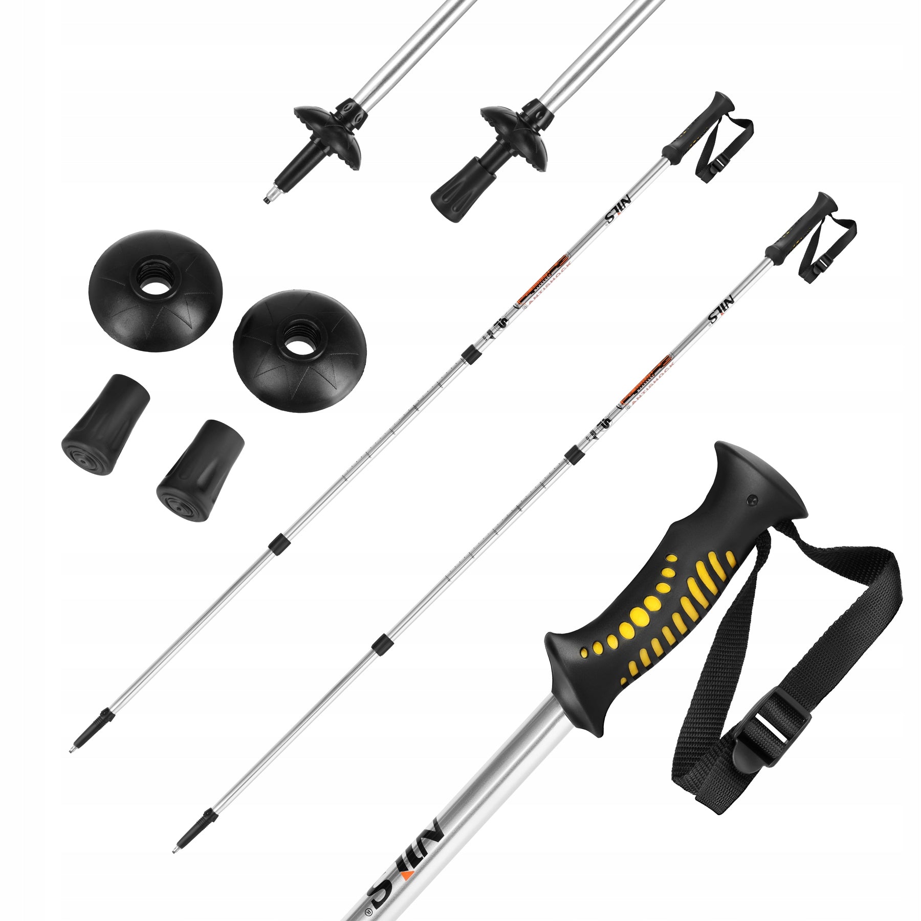 NILS TK631 NORDIC WALKING POLES TREKKING POLES 65-135 CM Manufacturer code 25-2-004