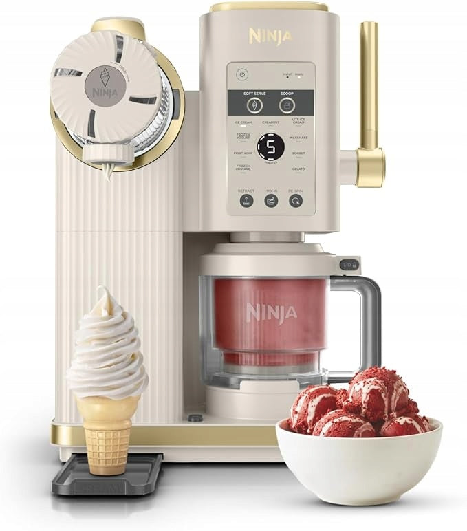 NINJA CREAMi Scoop and Swirl ice NC701EUSTGD ice cream and sorbet machine