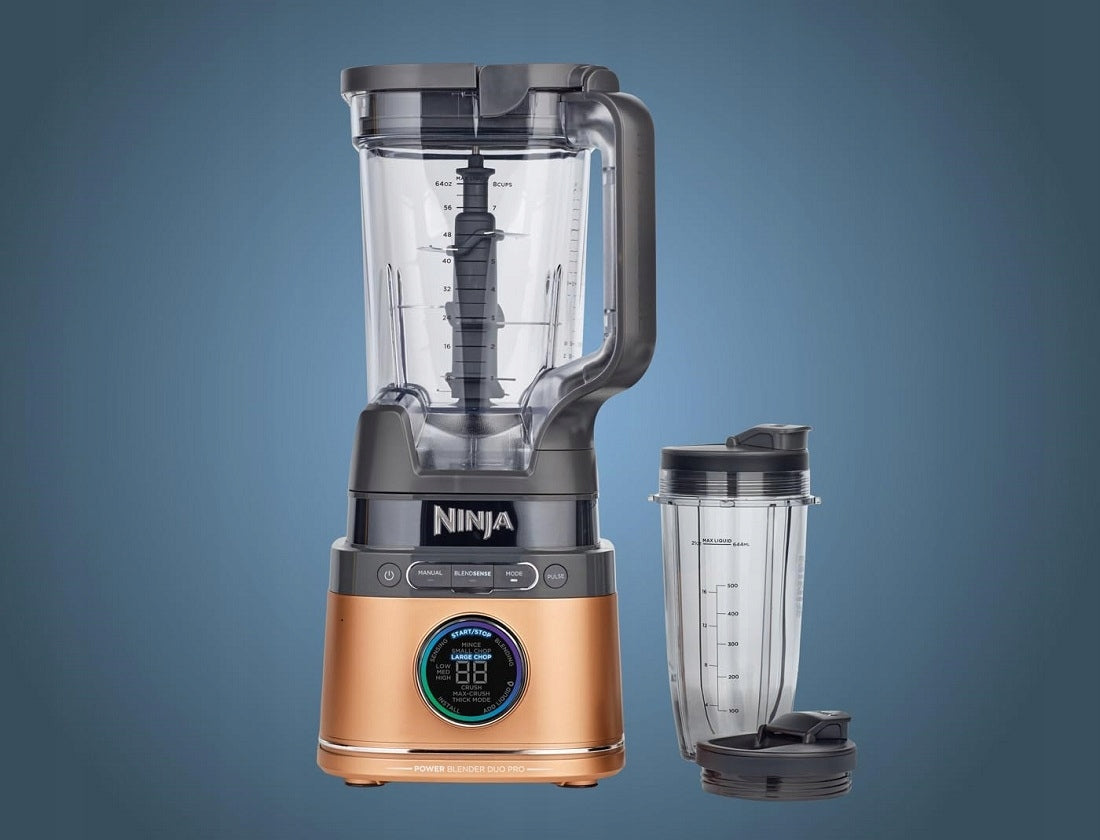 NINJA Mixer 2in1 1200W For Smoothie Vegetables Frozen Beverages Packaging status original