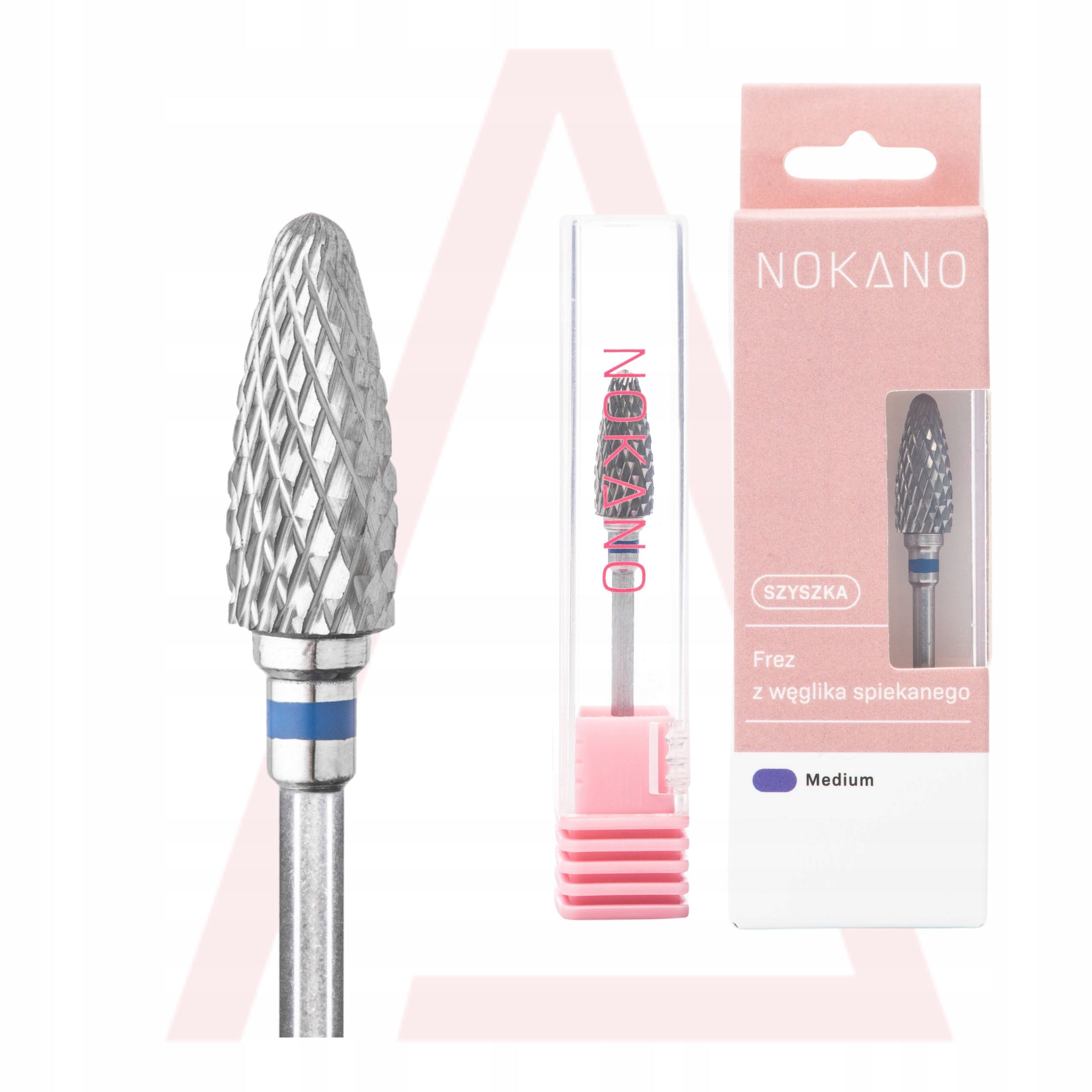 NOKANO Sintered Carbide Nail Cutter Cone Medium For Gel