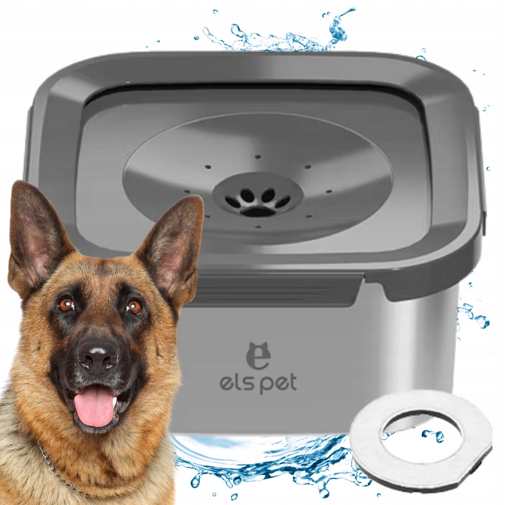 NON-SLIP DOG BOWL with filter ELS PET 4,5 l