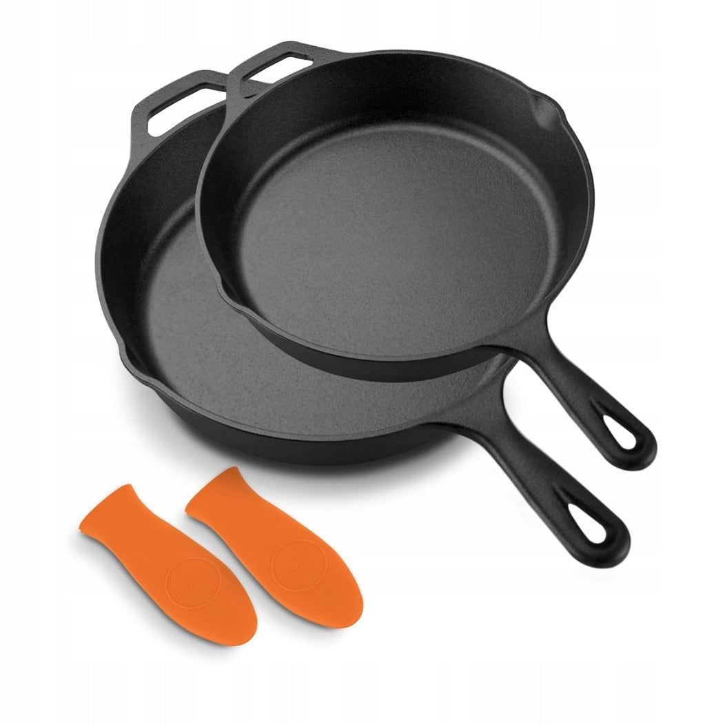NON-STICK FRYING PAN CAST IRON SET WITHOUT OIL INDUCTION