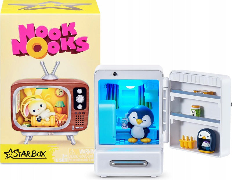 NOOK NOOKS HOME ACCESSORIES STARBOX SET SURPRISE PET COTTAGE