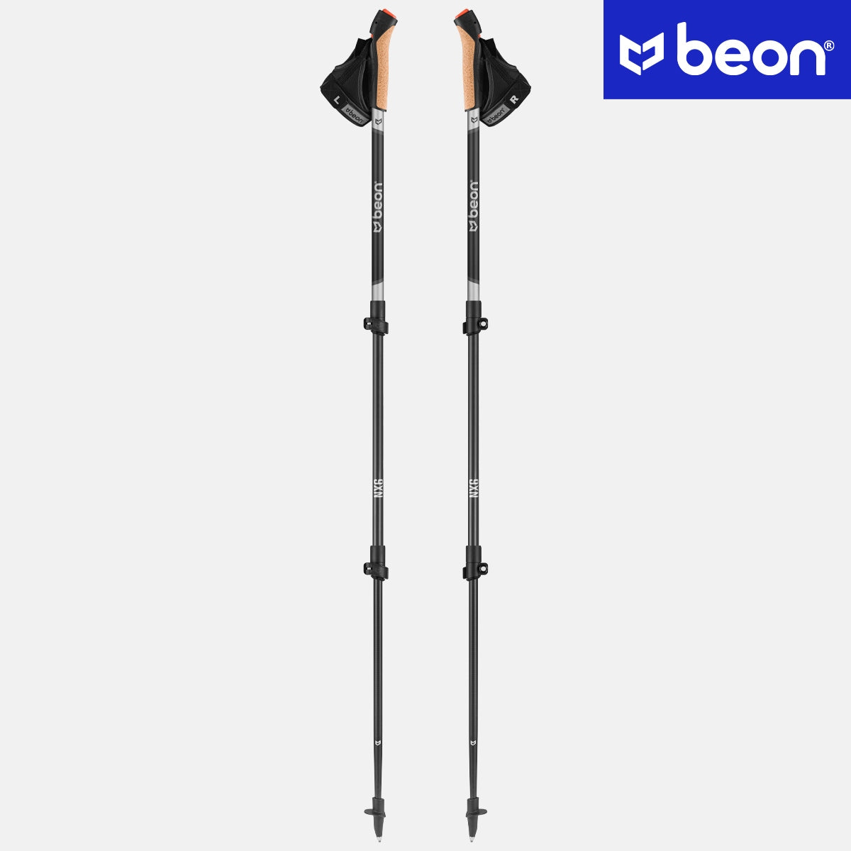 NORDIC WALKING POLES FOLDING POLES FOR WALKING CARBON FIBER EAN (GTIN) 5906022580832