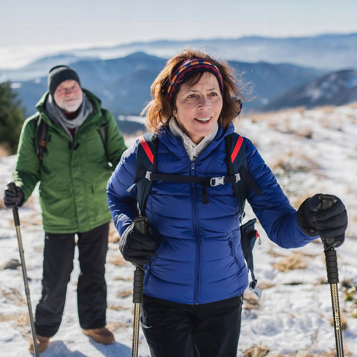 NORDIC WALKING POLES FOR WALKING ADJUSTABLE 65-135CM OUTTEC Brand Outtec