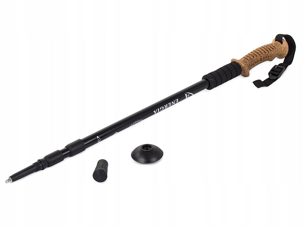 NORDIC WALKING POLES TREKKING WALKING POLES ADJUSTABLE 2 PIECES PRO Product weight with unit packaging 0.7 kg