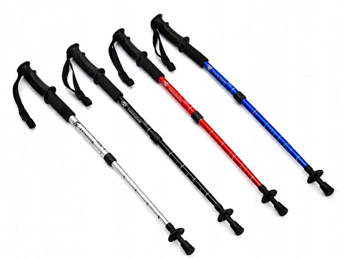 NORDIC WALKING POLES Trekking poles SENIOR SET 2pcs FOLDING WALKING