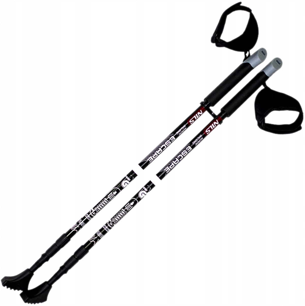 NORDIC WALKING TREKKING POLES ADJUSTABLE WITH CUSHIONING SYSTEM NILS