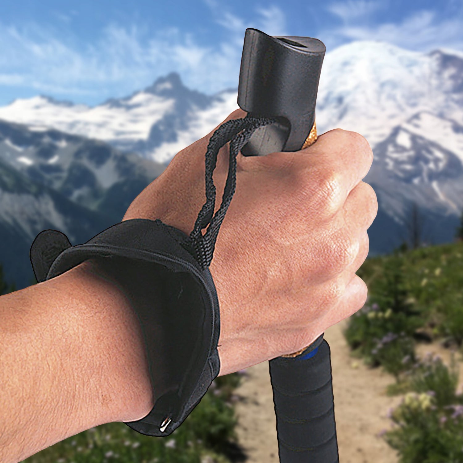 NORDIC WALKING TREKKING POLES FOR WALKING ADJUSTABLE IN CORK MOUNTAINS EAN (GTIN) 5907190134698