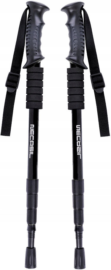 NORDIC WALKING Walking Poles Trekking Poles Adjustable + Overlays Color multicolor