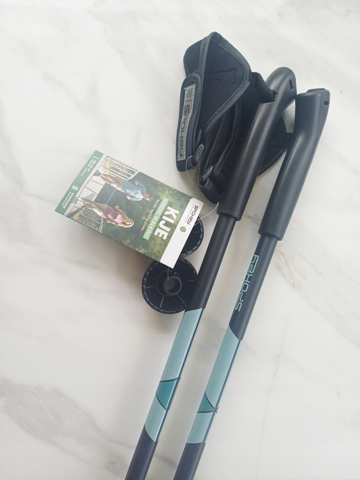 NORDIC WALKING poles SPOKEY 105-135 ADJUSTABLE Brand Spokey