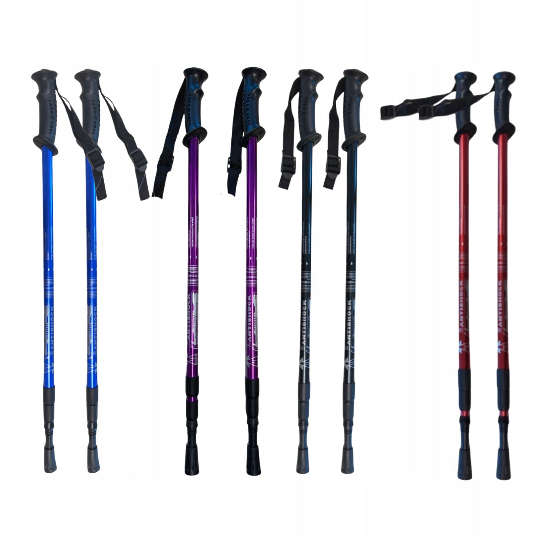 NORDIC WALKING telescopic poles 3 segments adjustable folding poles Manufacturer code KIJKI SKŁADANE W GÓRY
