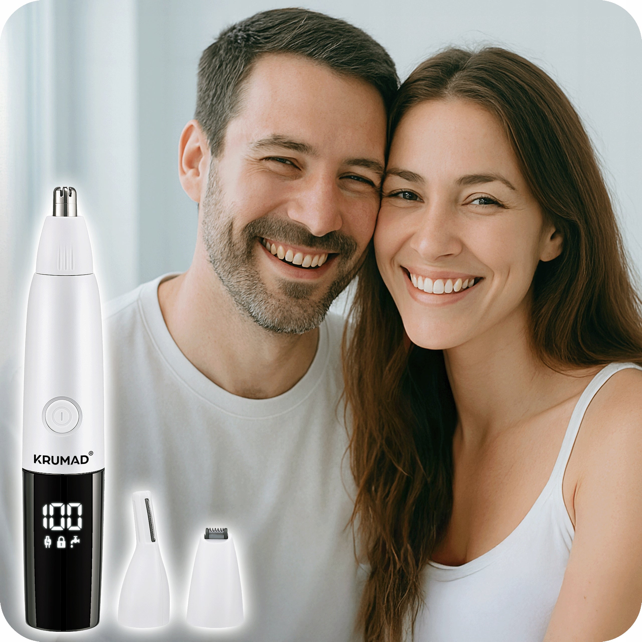 NOSE TRIMMER EAR SHAVER BEARD MACHINE WIRELESS 3in1 USB EAN (GTIN) 5906196208686