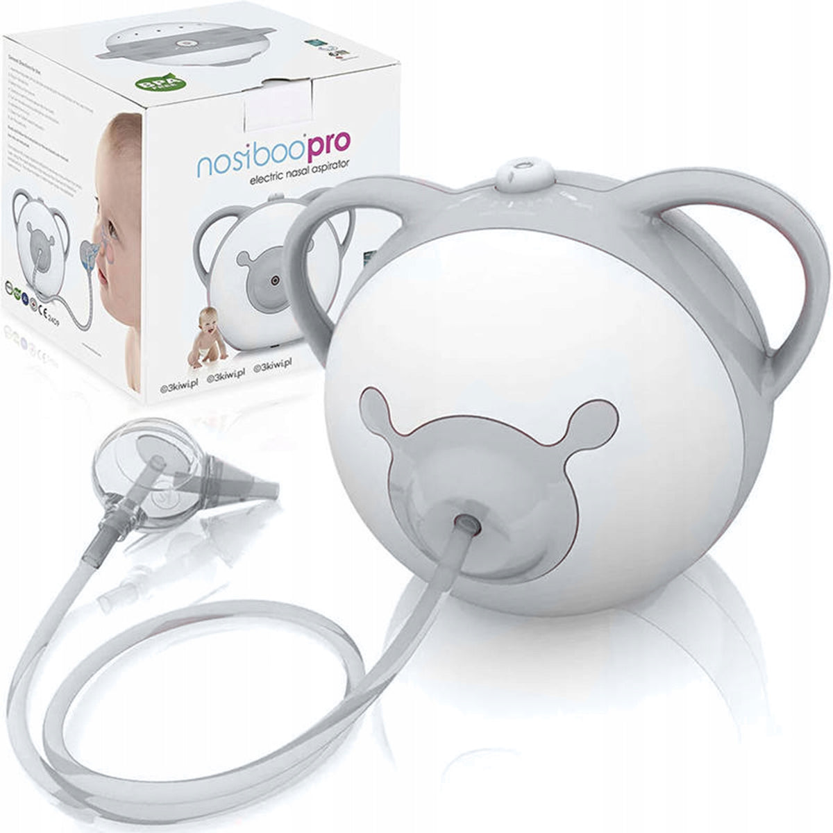 NOSIBOO Pro – medical electric aspirator – Grey