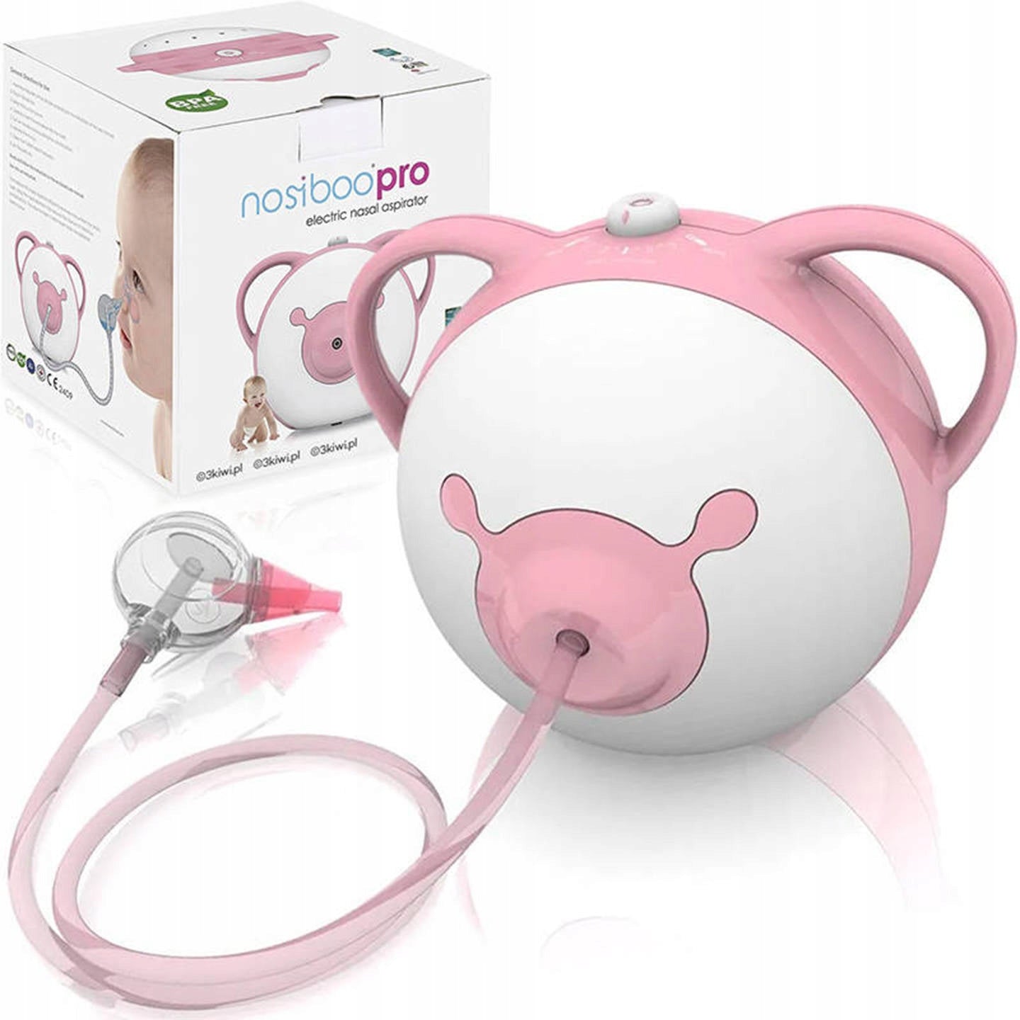 NOSIBOO Pro – medical electric aspirator – Pink