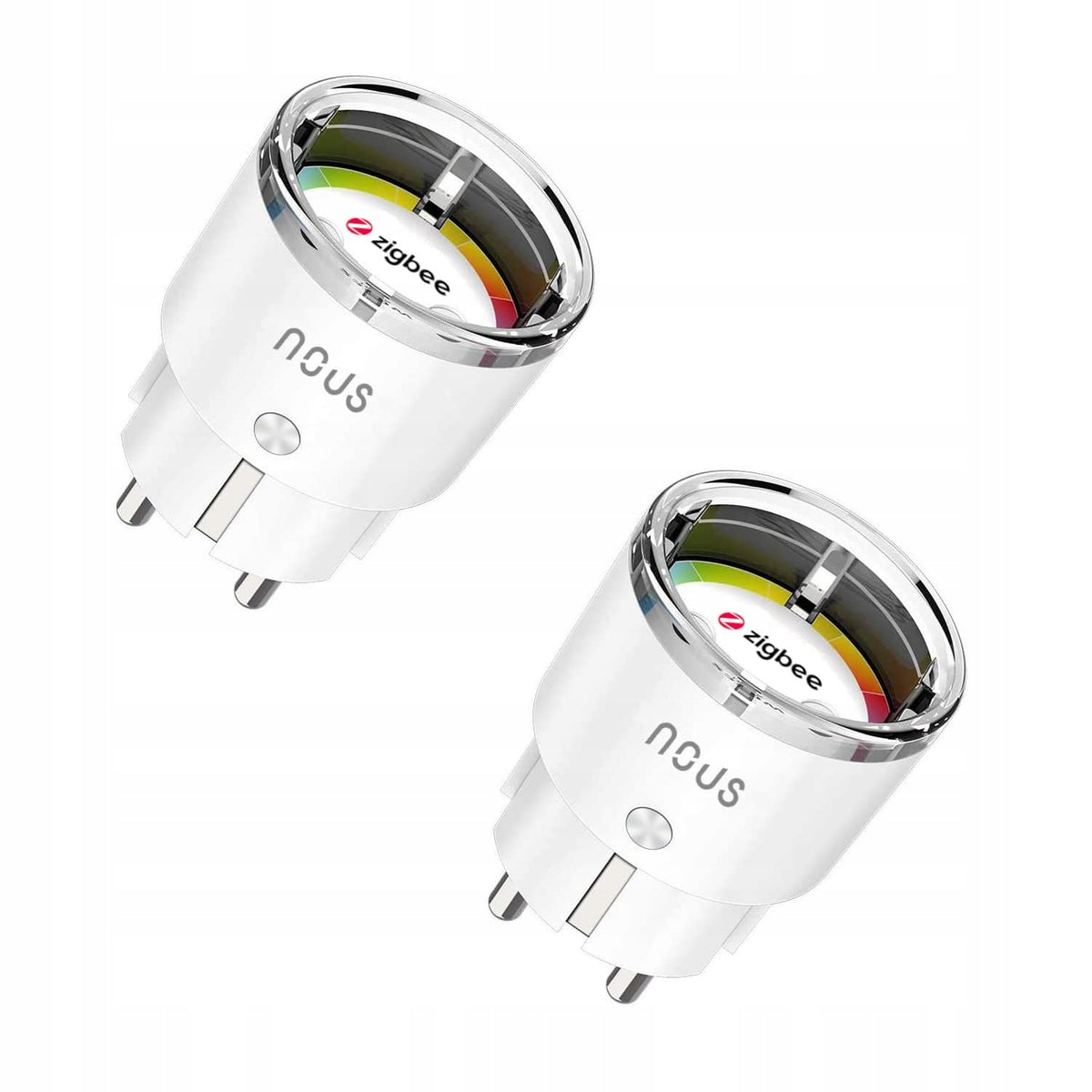 NOUS A1Z SMART ZIGBEE SOCKET ENERGY MEASUREMENT ALEXA TUYA 10A 2 pcs.