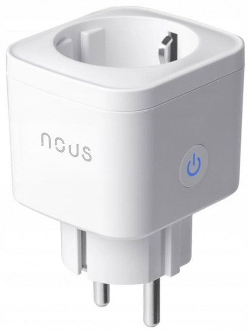 NOUS A7 WiFi socket 16A energy measurement Alexa Google Tuya Smart app Manufacturer code Nous A7