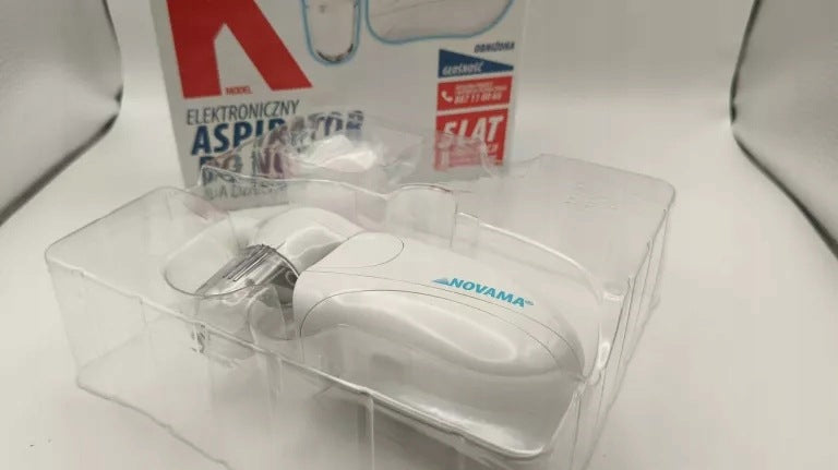 NOVAMA WHITE K NASAL ASPIRATOR FOR RUNNY NOSE Brand Novama