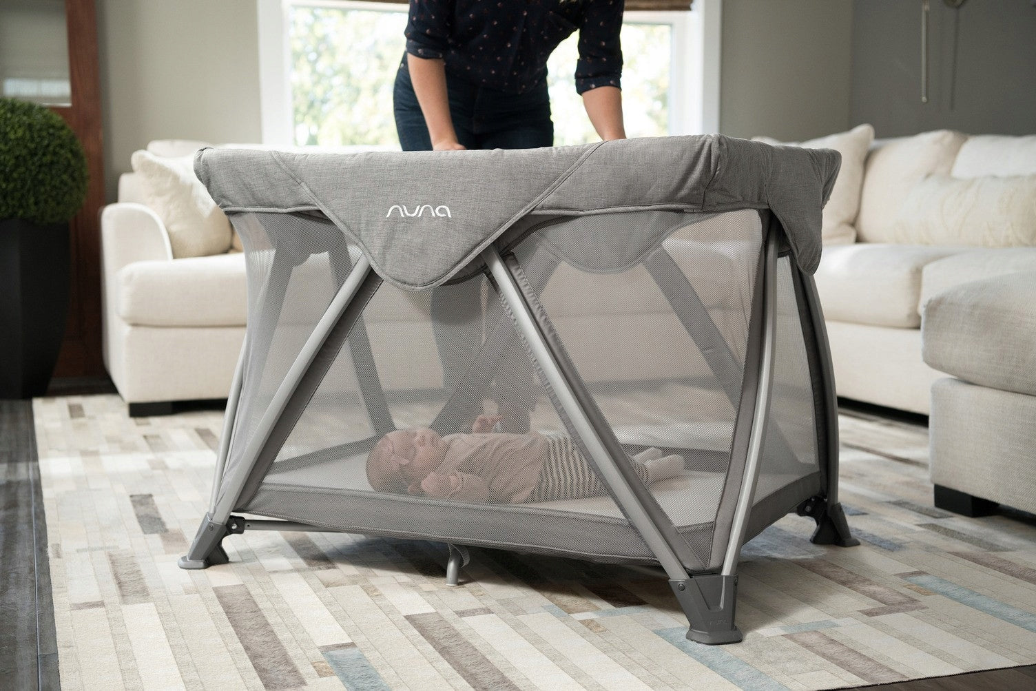 NUNA SENA AIRE Oxford travel cot Manufacturer code 8719743743519