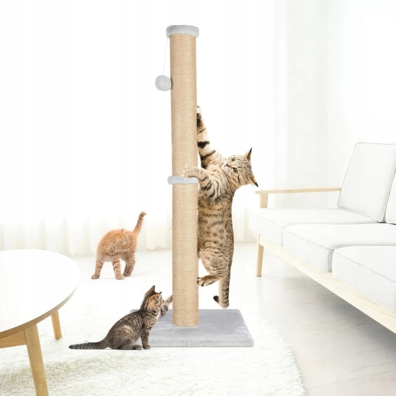 NUXIE Cat Scratcher 104 cm XL Sisal Post with Ball Large Stable Manufacturer code 4383
