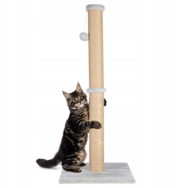 NUXIE Cat Scratcher 104 cm XL Sisal Post with Ball Large Stable Packaging status original