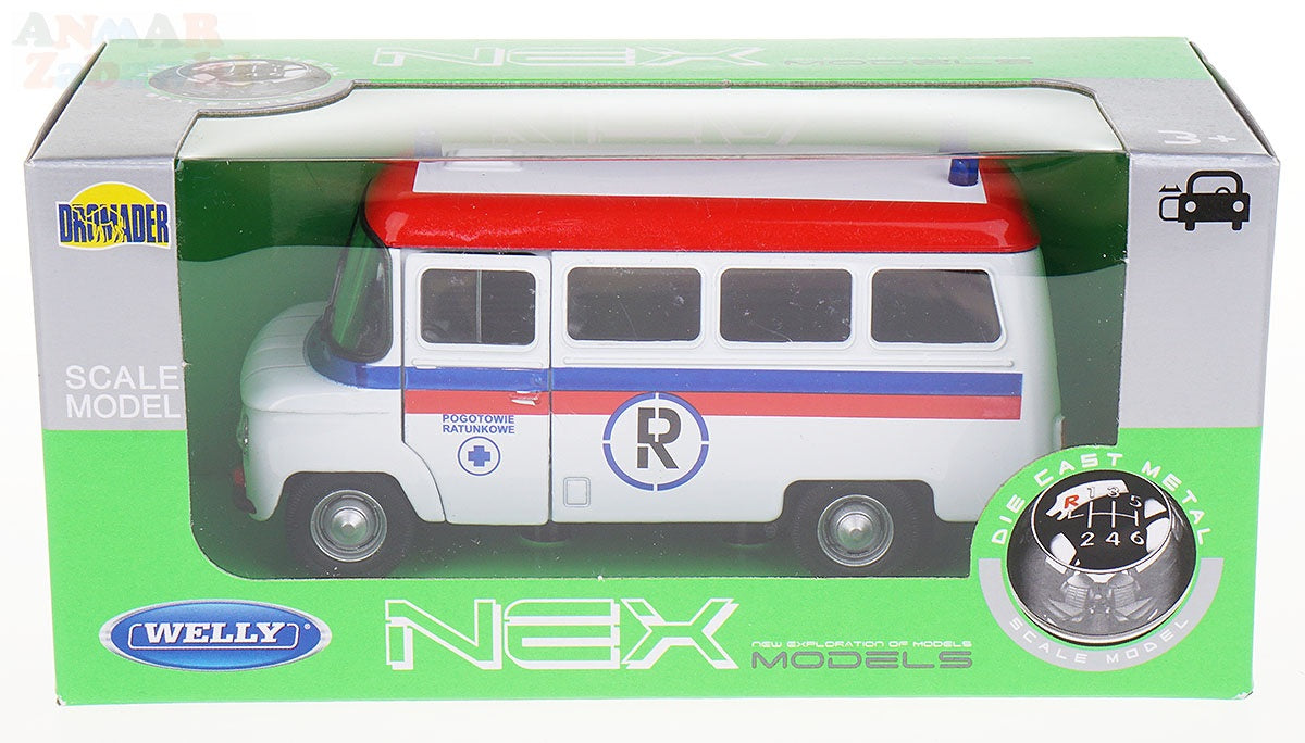 NYSA 522 EMERGENCY MODEL WELLY 1:34 ERKA Packaging status original