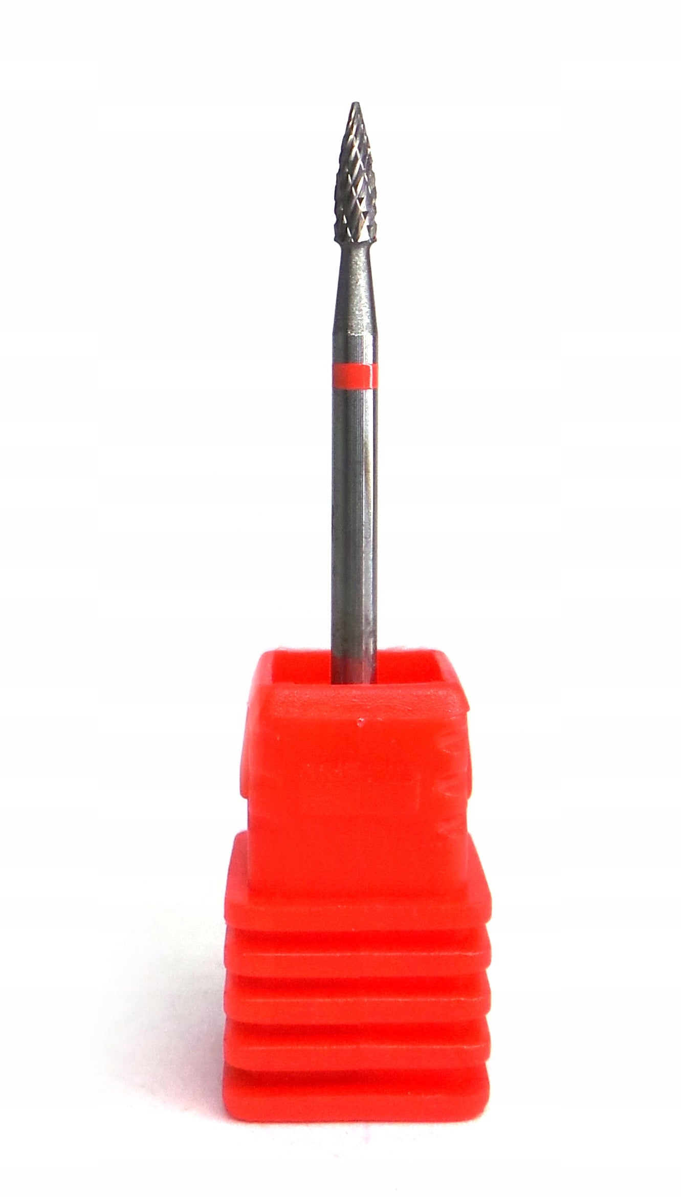 Nail Cutter, Carbide Cutter Cone Small for Cuticles, Delicate Color red