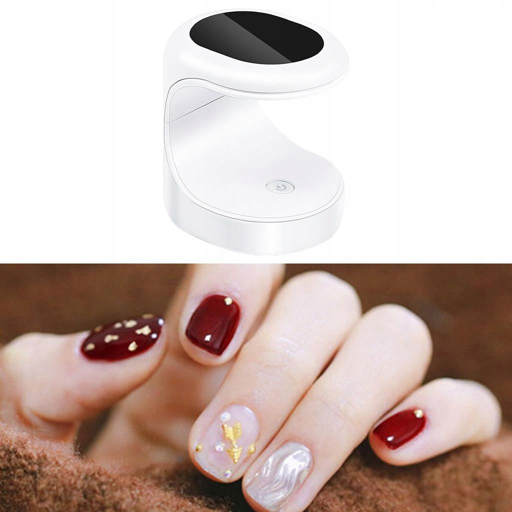 Nail Dryer Finger Nails Art Tool UV LED Nail Lamp for Gel Polish Home Black Brand no brand