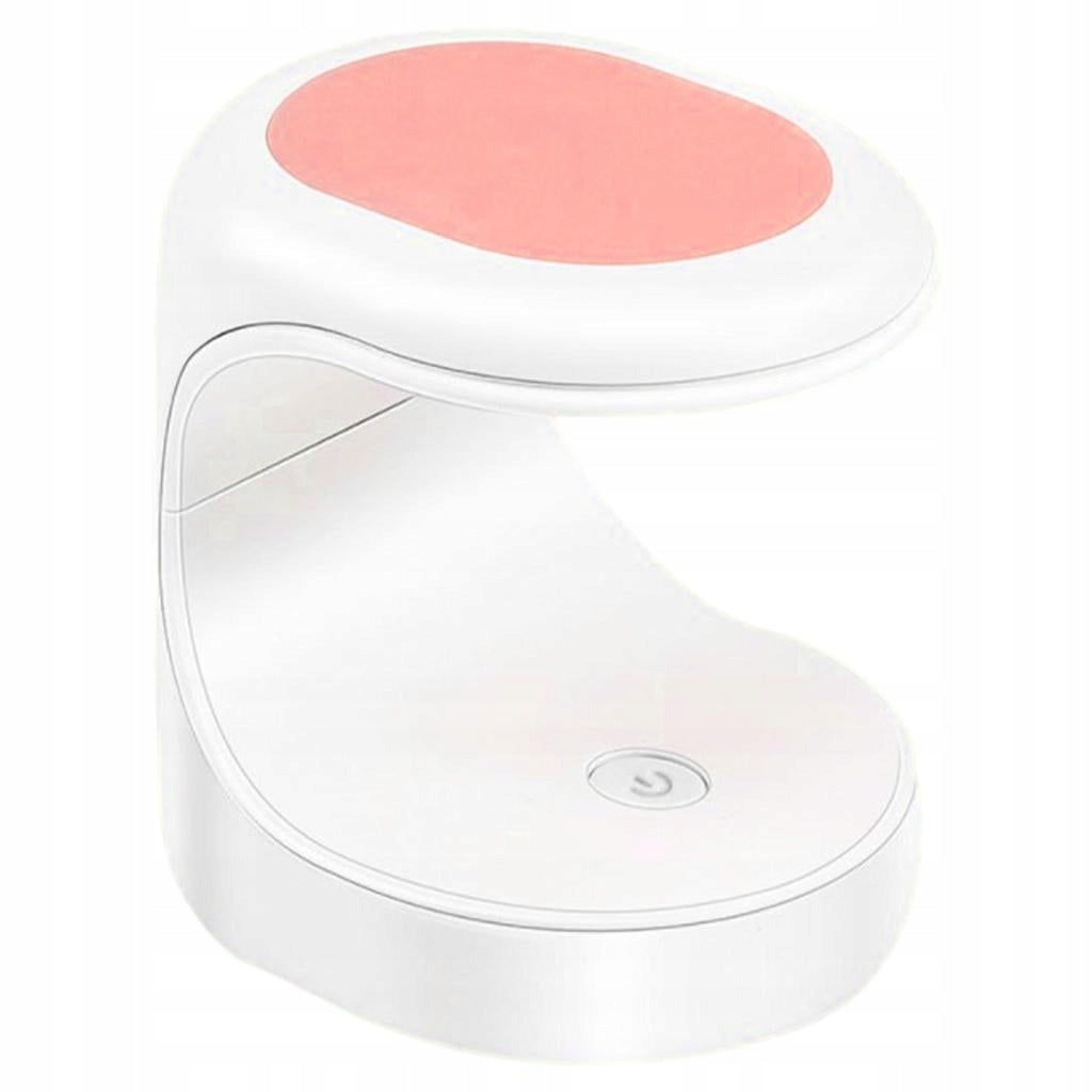 Nail Dryer Finger Nails Art Tool for Gel Polish Acrylic Nails Regular Pink