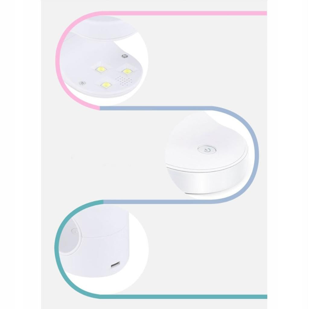 Nail Dryer Smart Sensor Lights for Gel Polish Personal Care Regular Black Medical device type accessories for a medical device or a product without an intended medical purpose