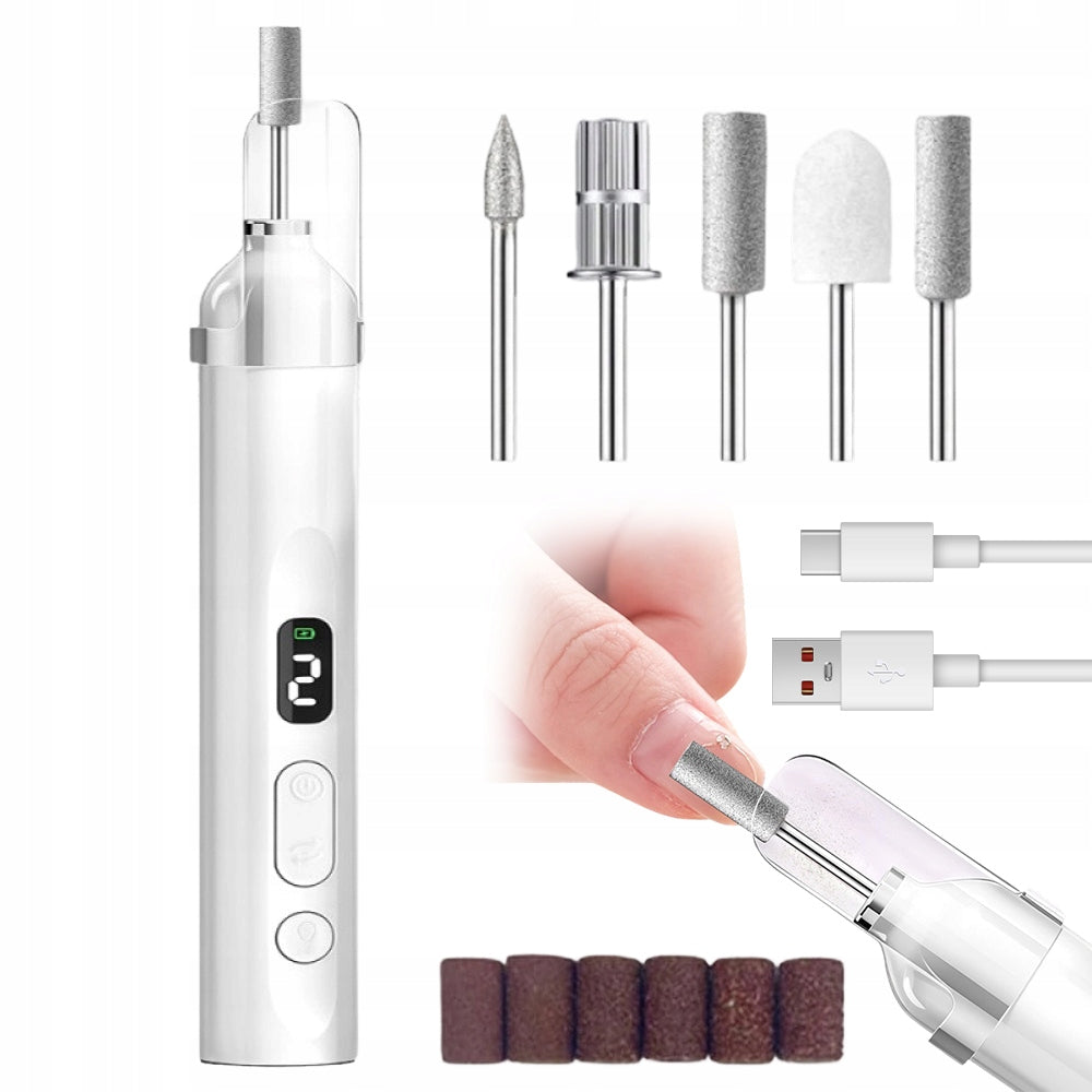 Nail Grinder Electric Machine Efficient Lightweight For Beginners Packaging status original