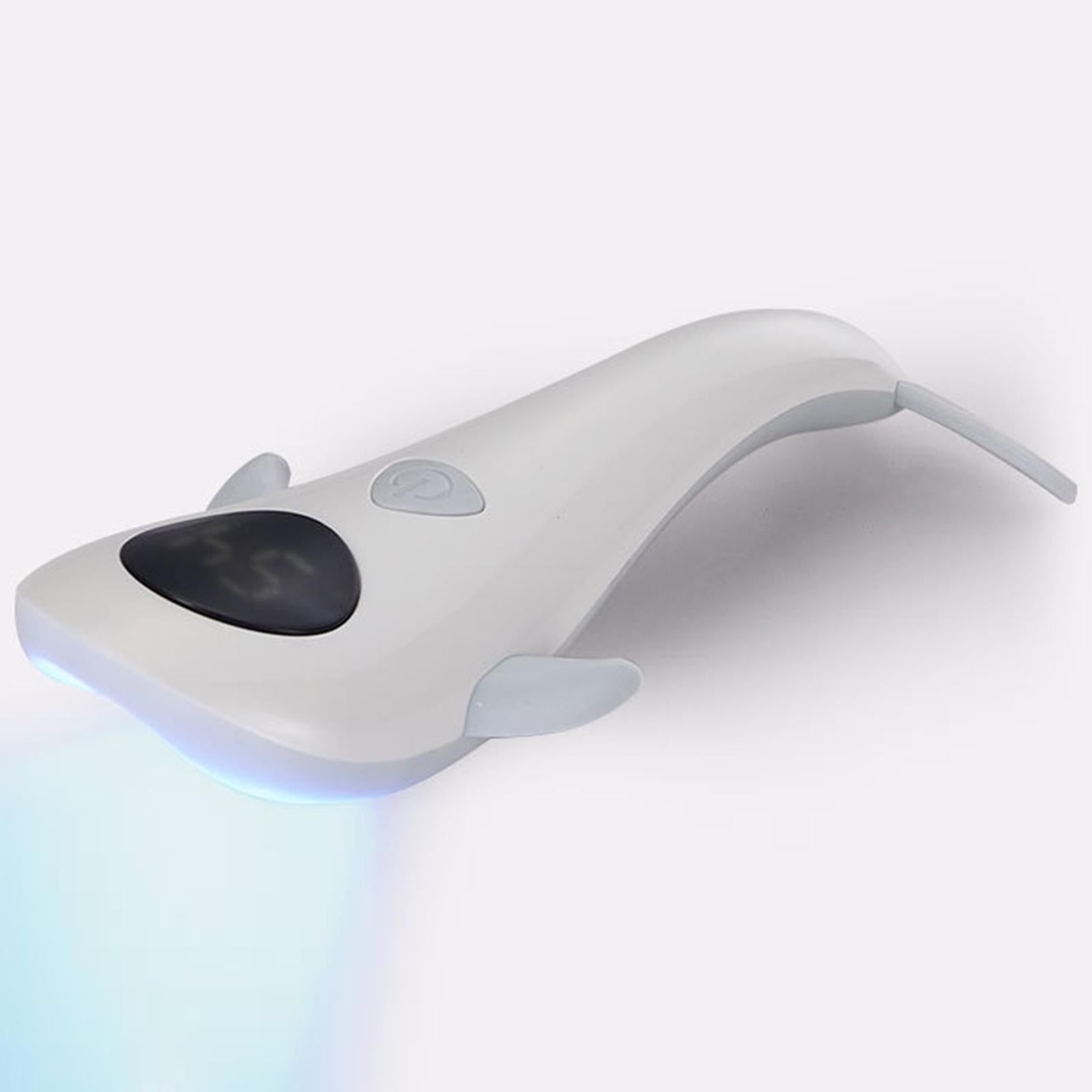 Nail Lamp Manicure Digital Display Quick Drying with 60S 90S 2 timers 5W Medical device no