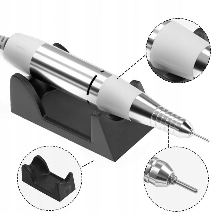 Nail Milling Machine 65W Strong Professional Manicure Pedicure Cutter Set Packaging status original