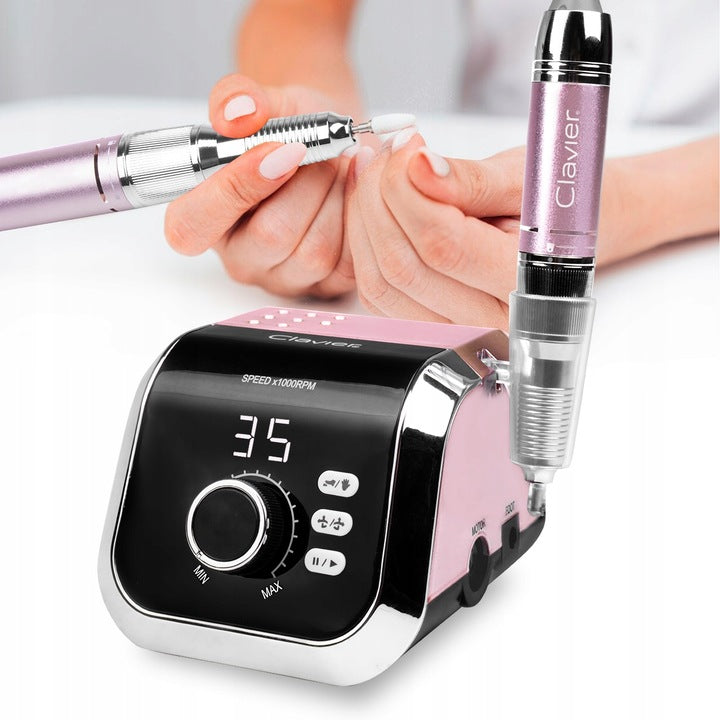 Nail Milling Machine Manicure Pedicure Strong 65W FX 620 - Rose Gold Brand Clavier