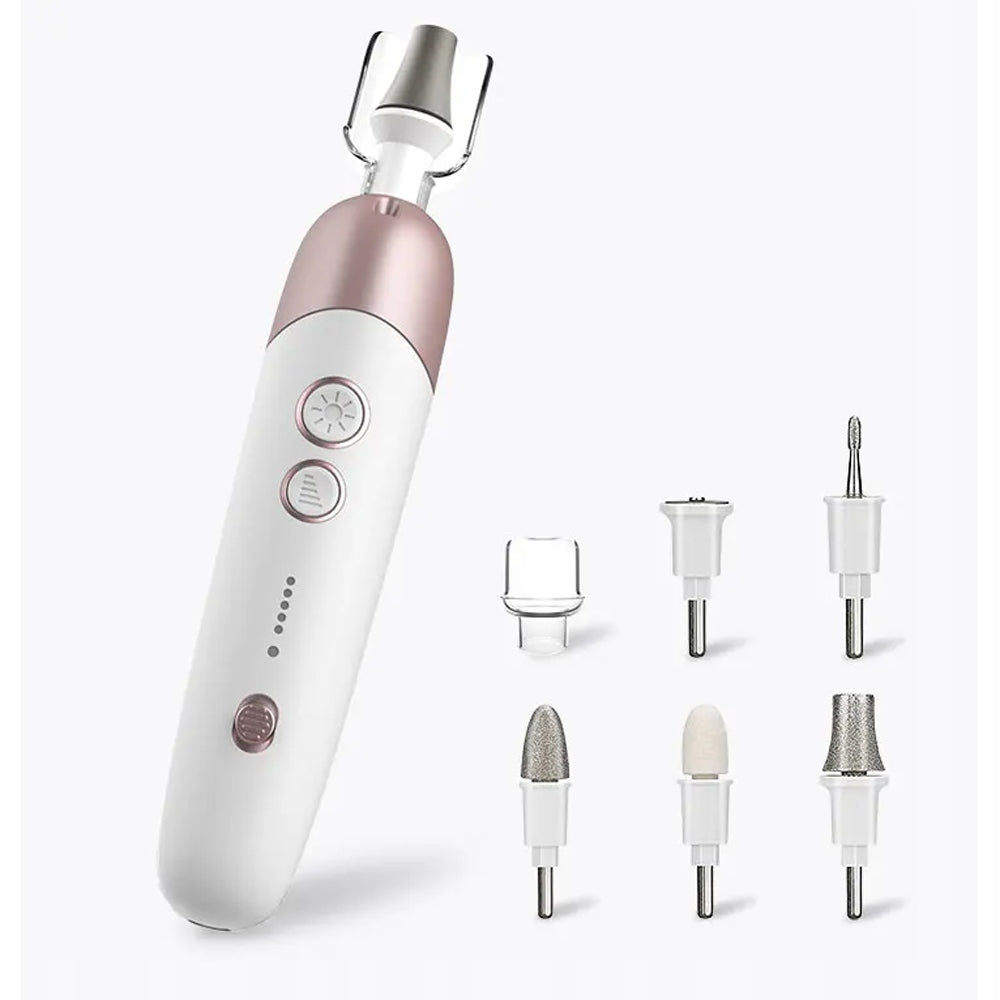 Nail Milling Machine Manicure Pedicure Wireless, Purple Packaging status original