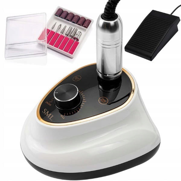 Nail Milling Machine Professional Manicure Pedicure 65W with M5 Cutters